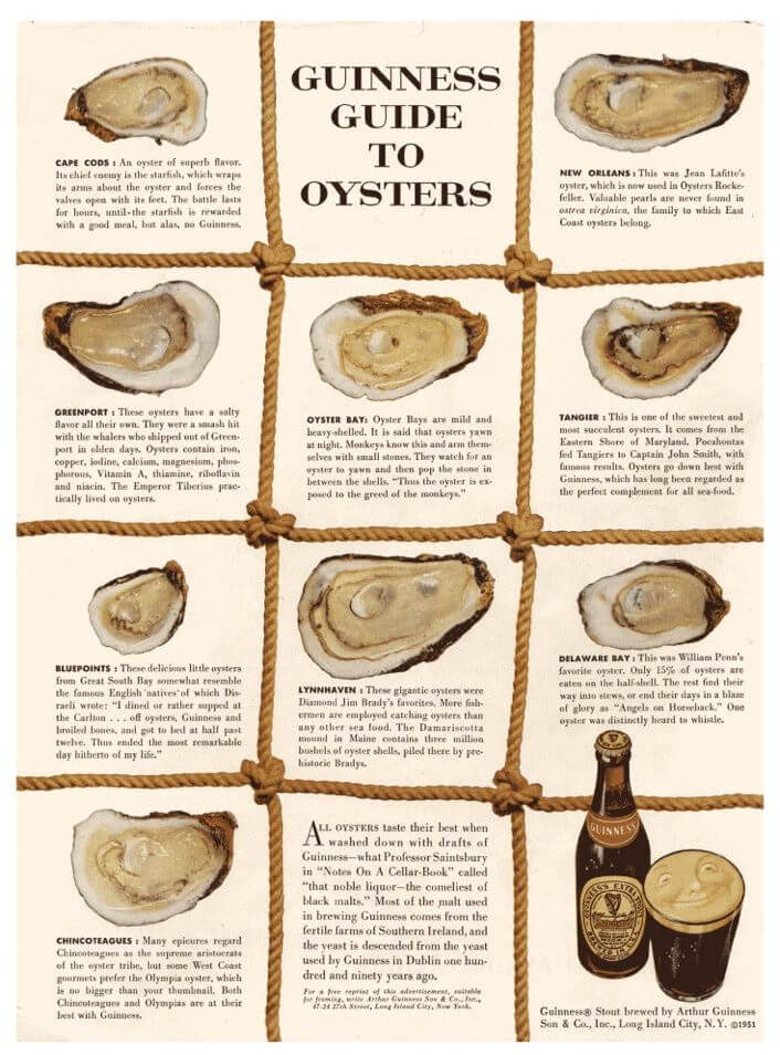 Guinness Guide to Oysters by Ogilvy