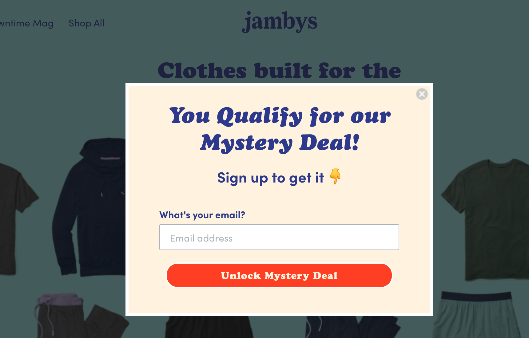 Mystery deal  - Jambys