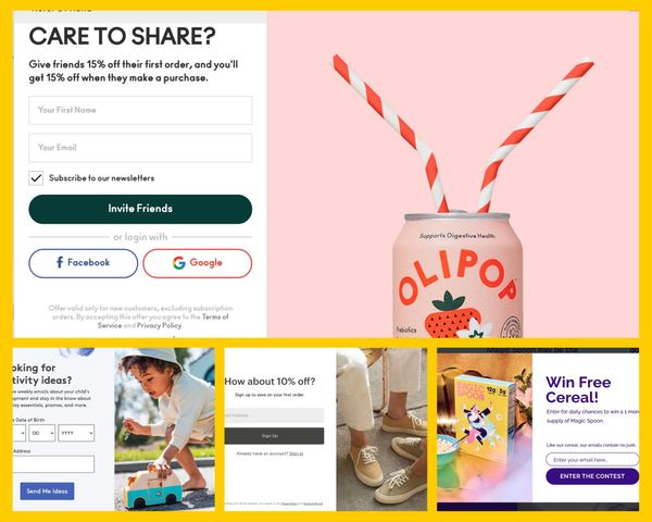 13 Email Capture Tactics by Top DTC Ecommerce Brands
